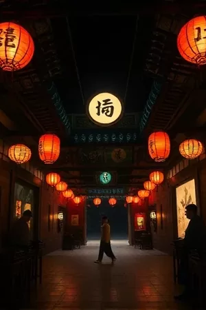 青春漫画《半格胶片》相纸冲洗暗房画面